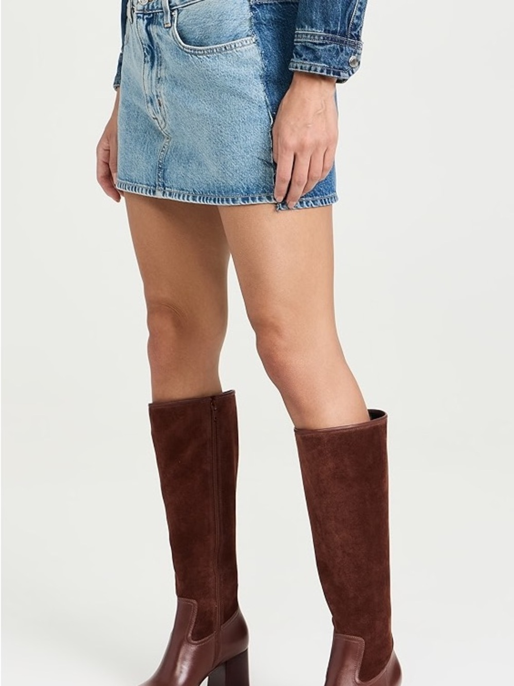 Reformation Chestnut Brown Frederique Boots